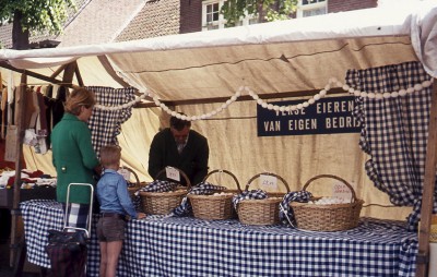 'Verse eieren van eigen bedrijf', Vught 1974