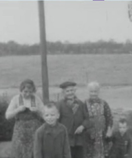 Filmstill uit Dorpsfilm Nispen, 1967 (collectie West-Brabants Archief nr. GARSD FN8-0049)