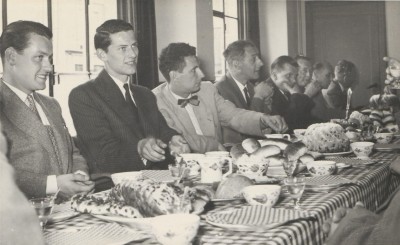 Koffietafel bij 125-jarig bestaan Jansen-de Wit, Schijndel