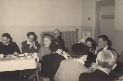 Zilveren ambtsjubileum burgemeester Schafrat, Boekel 1954