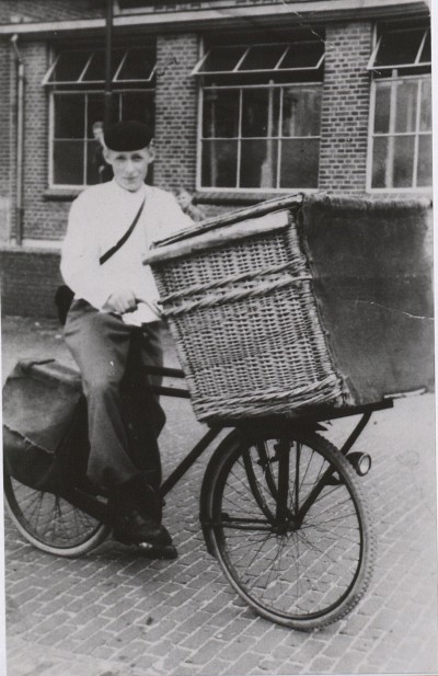 bakfiets met mand
