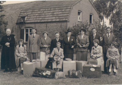 De Schaijkse familie Van Kessel emigreert naar Canada