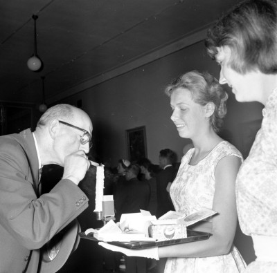 50-jarig jubileum van de zusters Ursulinen van de Romeinse Unie, Boxtel 1958