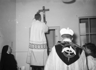 Vanaf dat ogenblik stond het leven in het teken van het kruis...