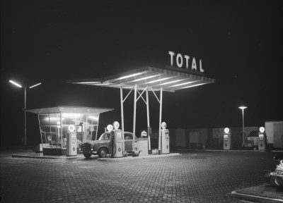 Benzinepomp Total, Heesch 1960