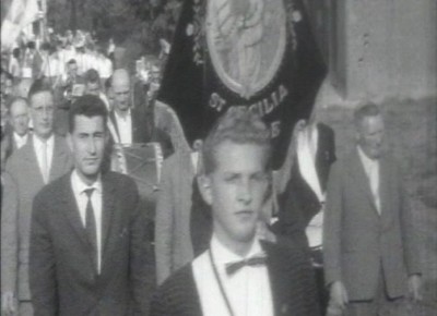 Filmstill uit Dorpsfilm Oerle 1960 (collectie RHCe nr. 188414)