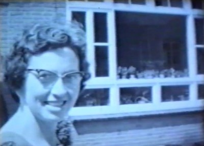 Filmstill uit Dorpsfilm Wijk en Aalburg, 1963-1967 (collectie Streekarchief Langstraat Heusden Altena nr. 411)