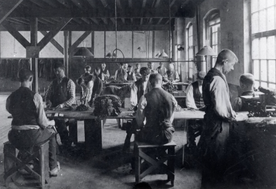 Dekbewerking van sigaren, 1905