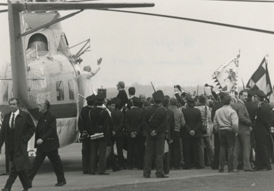 Bezoek paus Johannes Paulus II aan Nederland.