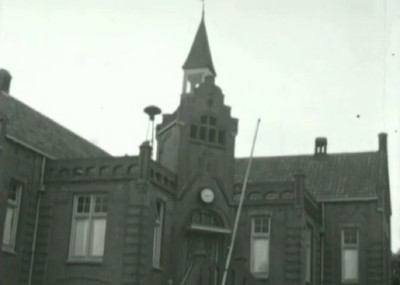 Filmstill uit Dorpsfilm Berghem, 1953 (collectie BHIC nr. BERCH-03)