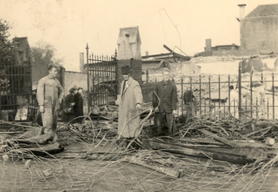 Kerkstraat gebombardeerd op 19 september