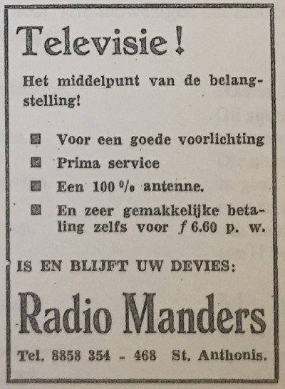 Krantenknipsel jaren 60