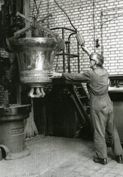 Klok wordt gestemd, 1972.