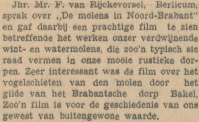krantenartikel uit het Eindhovensch Dagblad van 17 september 1945 (via Delpher)
