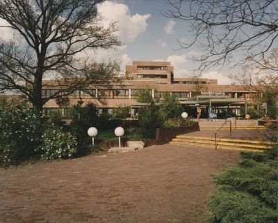 Vooraanzicht van het Elisabeth Ziekenhuis in Tilburg