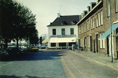 Chinees-Indisch restaurant Lotus bij het station, Boxtel 1976 (foto: fotograaf onbekend, collectie BHIC nr. 1901-009604)