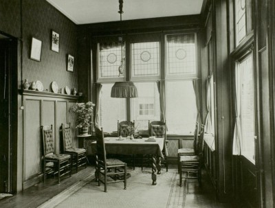 Interieur Kasteel Helmond in de jaren zeventig