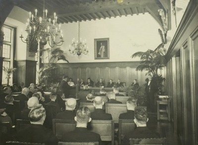 Installatie burgemeester Moons, raadszaal 1937