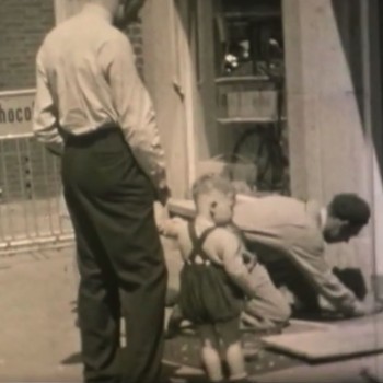 Filmstill uit Dorpsfilm Dinther 1956 (collectie BHIC nr. HSW-08)