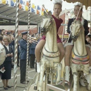Kermiszondag, Berlicum 1988 (foto: Historische Vereniging Berlicum-Middelrode, collectie BHIC nr. 1627-003123)